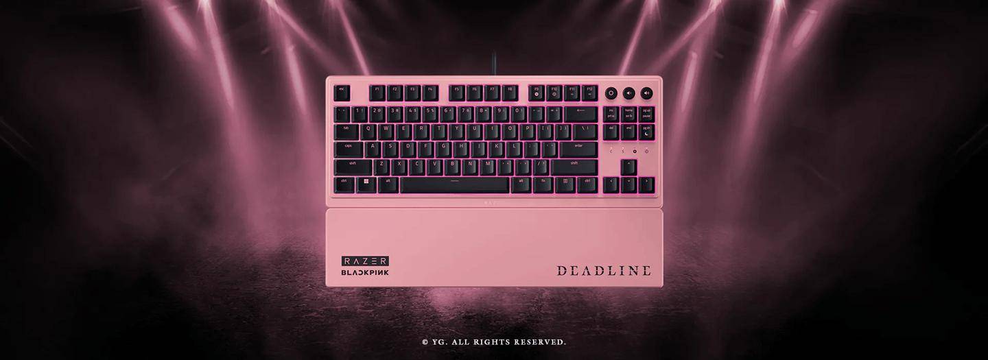 雷蛇发布BLACKPINK限量联名外设：含粉色鼠标、键盘、电竞椅等