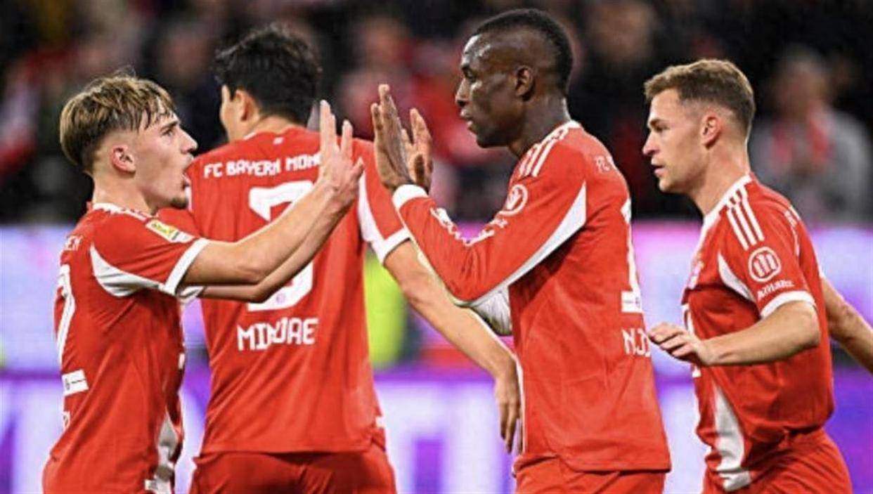 4场3球！拜仁小将卡尔创欧冠连续进球最年轻纪录，力压亚马尔